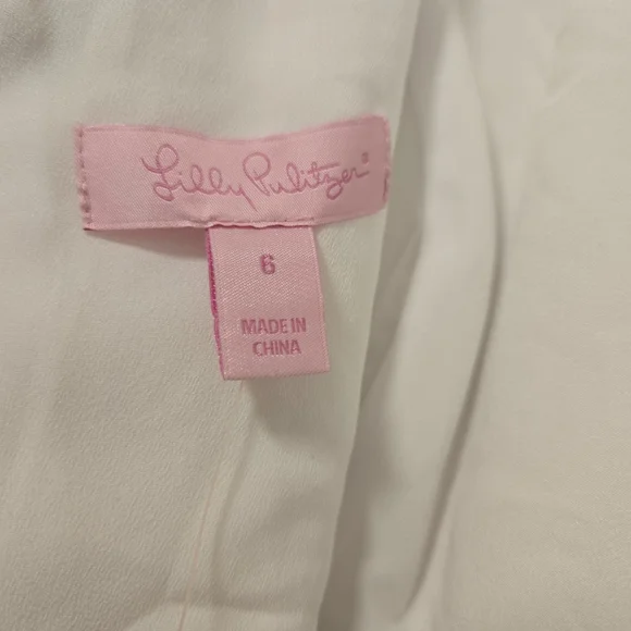 NWT Lilly Pulitzer Zina Stretch Romper sz 6 - Picture 4 of 4